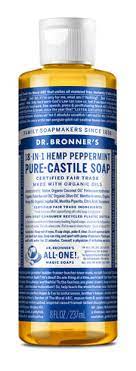 DR BRONNER'S 18-IN-1 HEMP PEPPERMINT PURE CASTILE SOAP 8OZ
