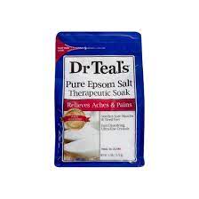 DR TEALS EPSOM SALT THERAPEUTIC SOAK EASES ACHES& PAINS 6LBS