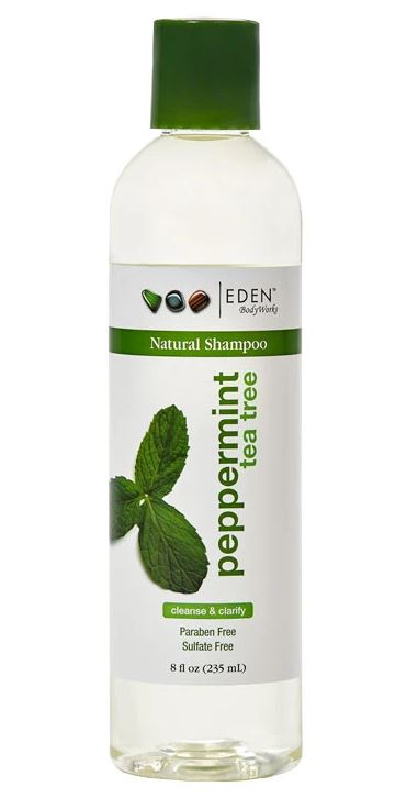 Eden BodyWorks Peppermint Tea Tree Natural Shampoo - 8 fl. Oz.