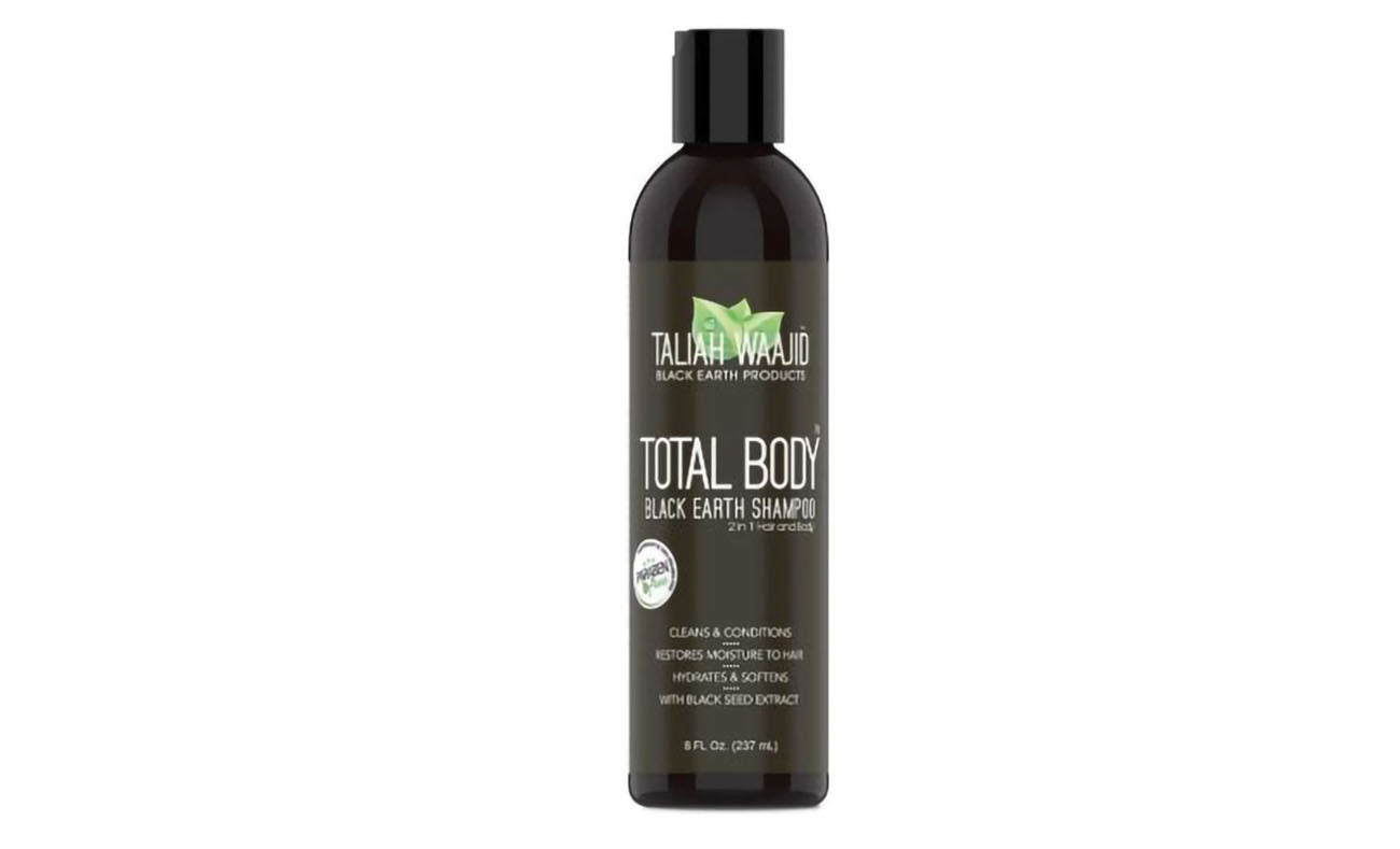 Taliah Waajid Total Body Black Earth Shampoo - 8 fl oz.
